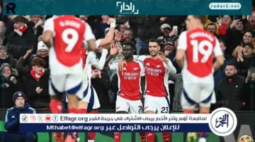 موعد مباراة أرسنال وكريستال بالاس في الدوري الإنجليزي والقنوات الناقلة